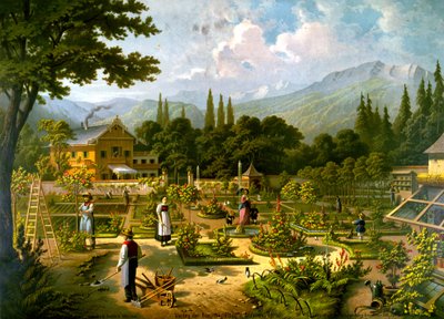 Gardening in Switzerland by Bernard Frohlich